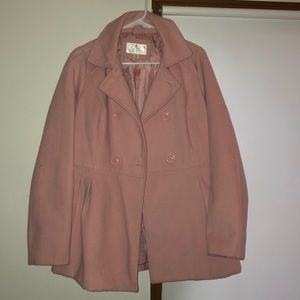Pink Xhileration Peacoat